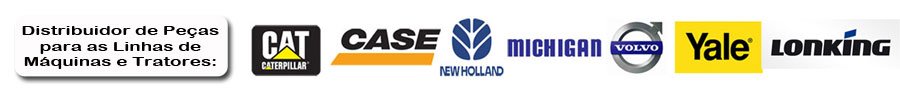Distribuidor de peças: Caterpillar, Case, New Holland, Michigan, Volvo, Yale, Lonking, Komatsu, JCB, XCMG e LiuGong